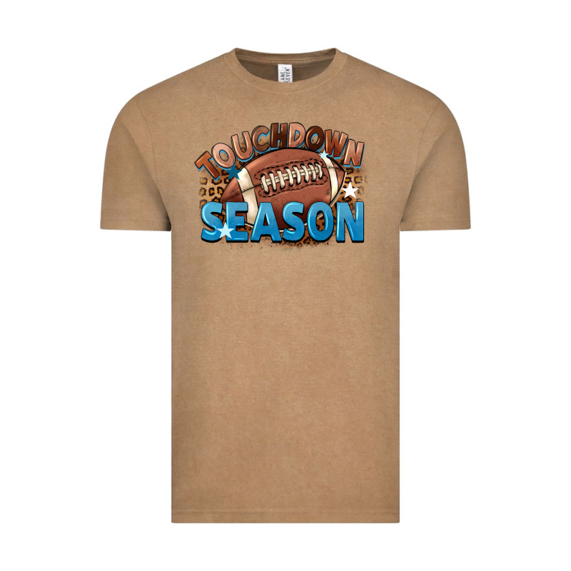 Touchdown Season Vintage Tee by FaDigitalArtStudio | Teevron