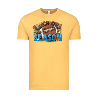 Vintage Mustard touchdown season Vintage Tee - FaDigitalArtStudio