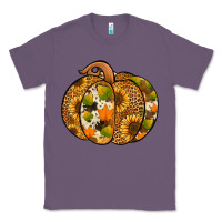 Lavender leopard cowhide sunflower pumpkin Classic Tee - Jasminsmagicworld