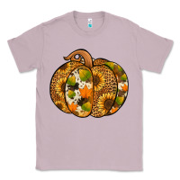 Leopard Cowhide Sunflower Pumpkin Classic Tee | Teevron