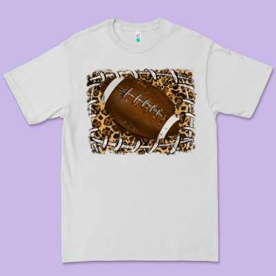 Leopard American Football Backround Premium Tee Designed By Ranaportraitstore