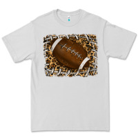 Dove Grey leopard american football backround Premium Tee - RanaPortraitStore