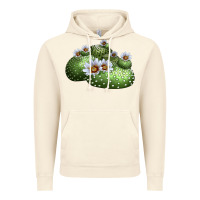 Vintage Artic Blossfeldia Cactus Vintage Hoodie - LillyAllenDesigns
