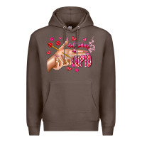 Coffee Not Today Cupid Premium Hoodie - CowhideDigitalArt
