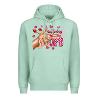 Seafoam Not Today Cupid Premium Hoodie - CowhideDigitalArt