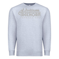Heather Grey jackie treehorn productions Premium Sweatshirt - DesigneFamous