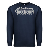 Navy jackie treehorn productions Premium Sweatshirt - DesigneFamous