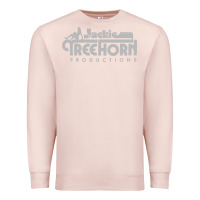 Pale Pink jackie treehorn productions Premium Sweatshirt - DesigneFamous