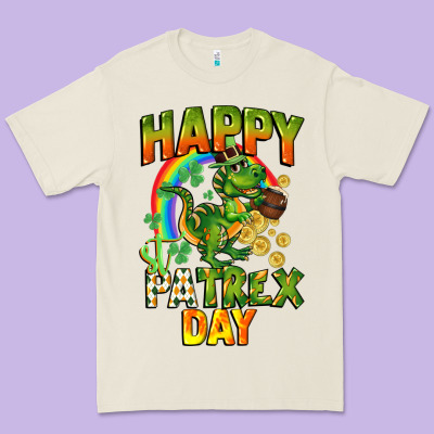 Happy St. Patrex Day Premium Tee Designed By Cowgirlartshop