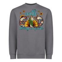 Storm with god all things are possible matthew 19 26 Heavyweight Sweatshirt - JahusDesignShop