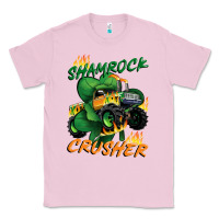 Bubblegum Pink Shamrock crusher St. Patrick's Day Classic Tee - CowGirlArtShop