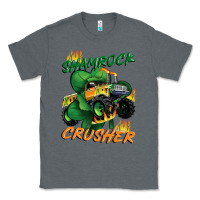 Charcoal Heather Shamrock crusher St. Patrick's Day Classic Tee - CowGirlArtShop