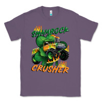 Lavender Shamrock crusher St. Patrick's Day Classic Tee - CowGirlArtShop