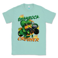 Seafoam Shamrock crusher St. Patrick's Day Classic Tee - CowGirlArtShop