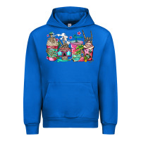 Cobalt skeleton summer coffee cups Urban Hoodie - Jasminsmagicworld