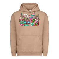 Pigment Burro skeleton summer coffee cups Urban Hoodie - Jasminsmagicworld