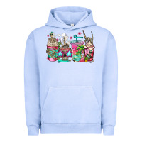 Pigment Grape Ice skeleton summer coffee cups Urban Hoodie - Jasminsmagicworld