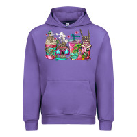 Tulip skeleton summer coffee cups Urban Hoodie - Jasminsmagicworld