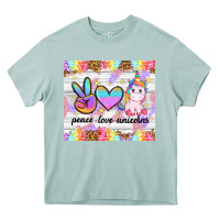 Peace Loeve Unicorns Heavy Core Tee | Teevron
