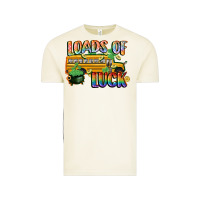 Loads Of Luck With School Bus St. Patrick's Day Vintage Tee | Teevron