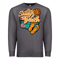 Charcoal Heather dont be a shady beach Premium Sweatshirt - JahusDesignShop
