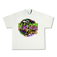 Pistachio mardi gras lightning Urban Heavy Tee - FaDigitalArtStudio
