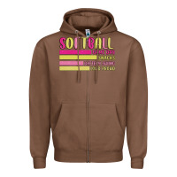 Chestnut retro softball png Zipper Hoodie - JahusDesignShop