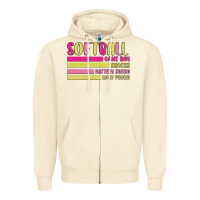 Sandshell retro softball png Zipper Hoodie - JahusDesignShop