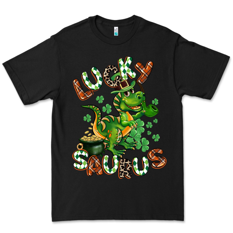 Lucky Saurus Premium Tee by CowGirlArtShop | Teevron