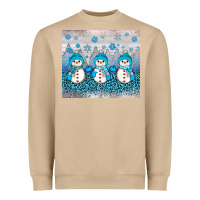 Mushroom snowman winter Heavyweight Sweatshirt - JahusDesignShop