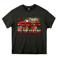 Asphalt tis the season christmas truck Heavy Core Tee - CowGirlArtShop