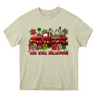 Mossy tis the season christmas truck Heavy Core Tee - CowGirlArtShop