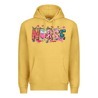 Antique Gold Nurse Valentine Premium Hoodie - CowhideDigitalArt