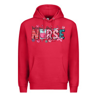Cardinal Nurse Valentine Premium Hoodie - CowhideDigitalArt