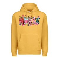 Mustard Nurse Valentine Premium Hoodie - CowhideDigitalArt