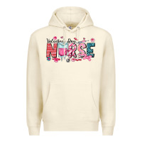 Sandshell Nurse Valentine Premium Hoodie - CowhideDigitalArt