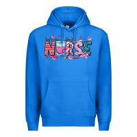 True Royal Nurse Valentine Premium Hoodie - CowhideDigitalArt