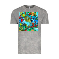 Cloud Rock boy child coffee cup and teddy bear with thunderbolts and camouflage s Vintage Tee - BundleAndBundleShop