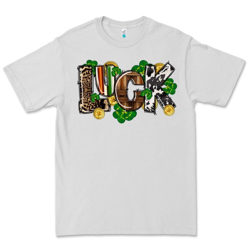 Western Luck St. Patrick's Day Premium Tee by CowGirlArtShop | Teevron