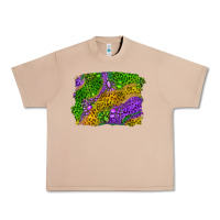 Burro Leopard Gemstone Mardi Gras Urban Heavy Tee - RanaPortraitStore