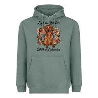Sage life is better with a labrador Heavyweight Hoodie - JahusDesignShop
