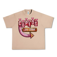 Burro Valentines Day Cupid's Love Lodge Urban Heavy Tee - FaDigitalArtStudio