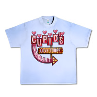Valentines Day Cupid's Love Lodge Urban Heavy Tee | Teevron