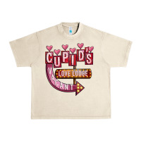 Sandshell Valentines Day Cupid's Love Lodge Urban Heavy Tee - FaDigitalArtStudio