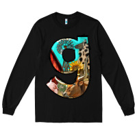 Black farm life alphabet lowercase letters g Long Sleeve Tee - BundleAndBundleShop