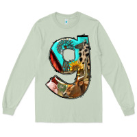 Matcha farm life alphabet lowercase letters g Long Sleeve Tee - BundleAndBundleShop
