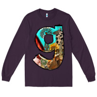 Plum farm life alphabet lowercase letters g Long Sleeve Tee - BundleAndBundleShop
