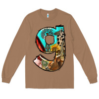Toasted Coconut farm life alphabet lowercase letters g Long Sleeve Tee - BundleAndBundleShop