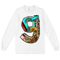 White farm life alphabet lowercase letters g Long Sleeve Tee - BundleAndBundleShop