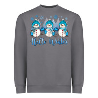 Storm snowman hello winter Heavyweight Sweatshirt - JahusDesignShop